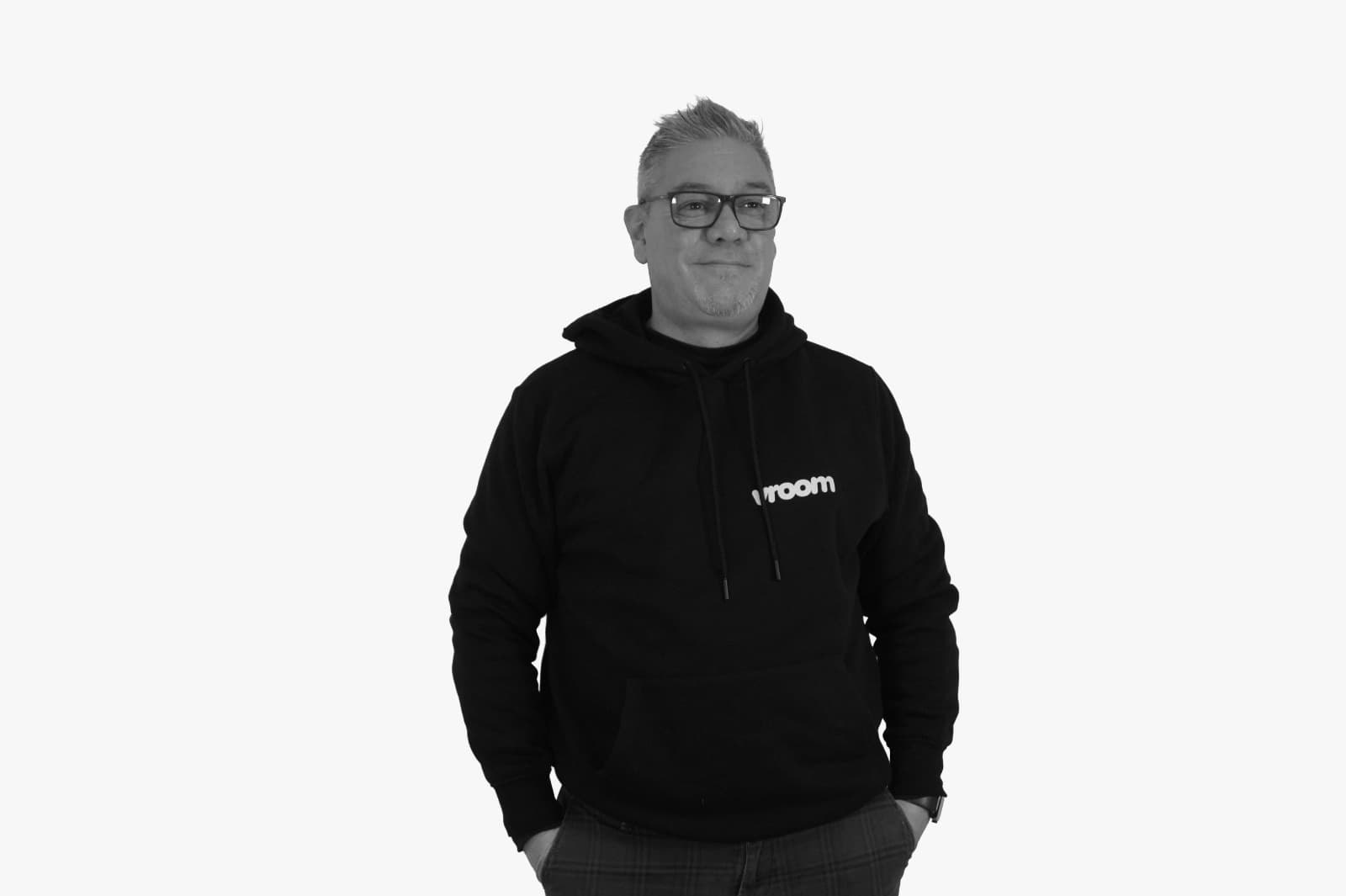 Cristian M. black and white