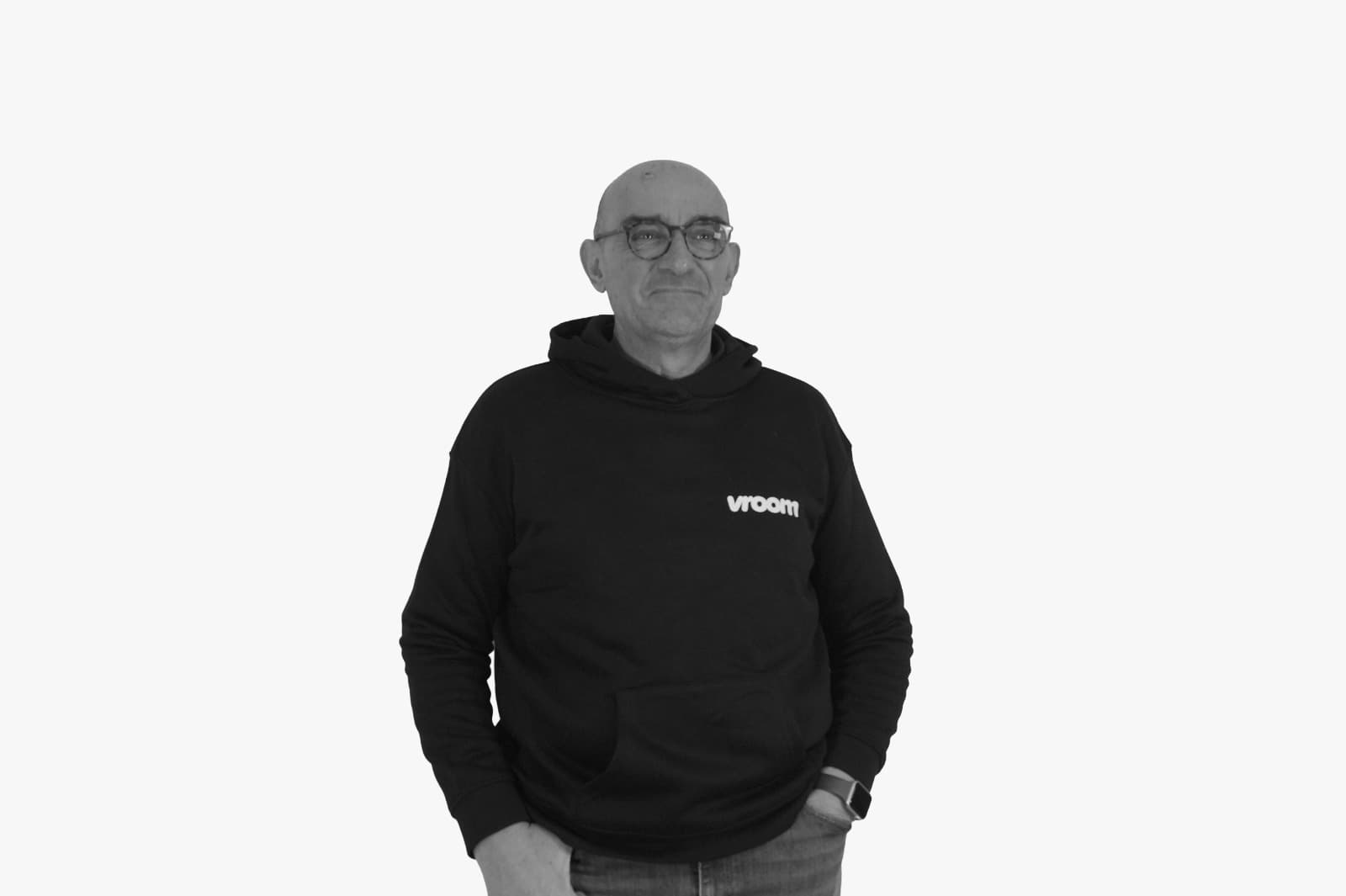 Michele B. black and white