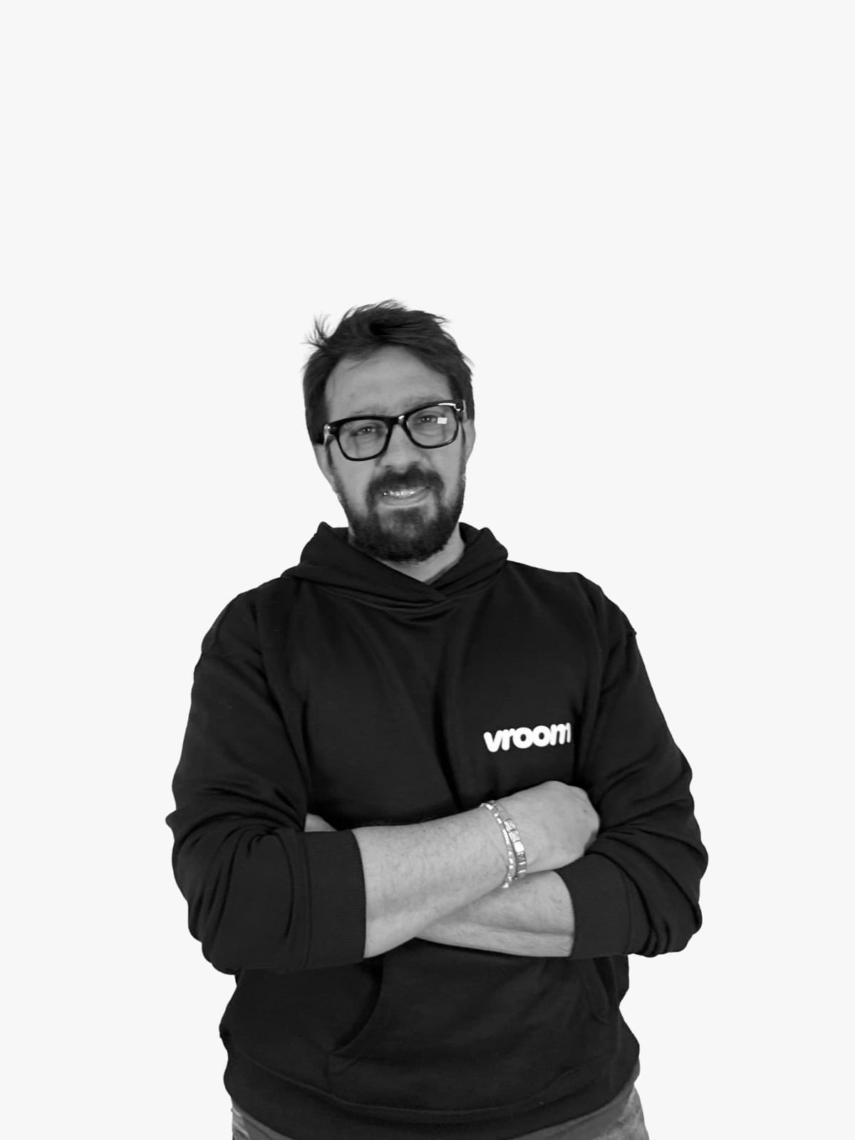 Simone B. black and white